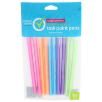 Simply Done Medium Point Ball Pens - 10 Count