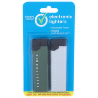 Simply Done Electronic Lighters - 2 Count