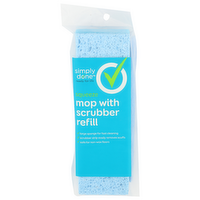 Simply Done Squeeze Mop With Scrubber Refill - 1 Each