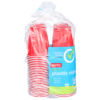 Simply Done Party Plastic Cups - 18 Fluid Ounce - 100 Count