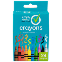 Simply Done Crayons - 24 Count