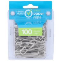 Simply Done Jumbo Paper Clips - 100 Count