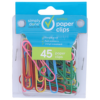 Simply Done Paper Clips - 45 Count