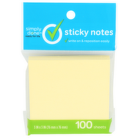 Simply Done Sticky Notes - 100 Count