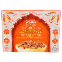 Deep Indian Kitchen Chicken Curry With Seasoned Basmati Rice - 9 Ounce