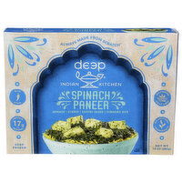 Deep Indian Kitchen Spinach Paneer W Rice - 10 Ounce