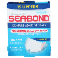 Sea-Bond Original Denture Adhesive Seals - 15 Count