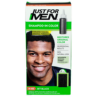 Just For Men H-60 Jet Black Shampoo-In Color - 1 Each