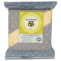 Sartori Italian Herb Cheddar Cheese Block - 141 Gram
