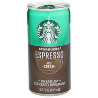 Starbucks Espresso And Cream Premium Beverage - 6.5 Fluid Ounce