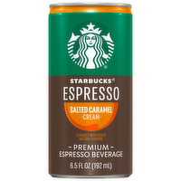 Starbucks Espresso Premium Beverage Espresso & Salted Caramel Cream - 6.5 Fluid Ounce