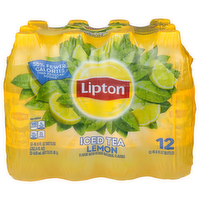 Lipton Lemon Iced Tea - 16.9 Fluid Ounce - 12 Count