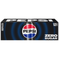 Pepsi Zero Sugar Soda Cola - 144 Fluid Ounce - 1 Count