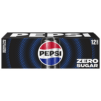 Pepsi Zero Sugar Soda Cola - 144 Fluid Ounce