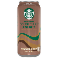 Starbucks Doubleshot Energy Coffee Beverage Mocha - 15 Fluid Ounce