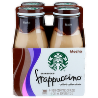 Starbucks Frappuccino Mocha Chilled Coffee Drink - 9.5 Fluid Ounce - 4 Count