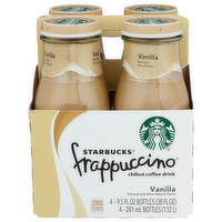 Starbucks Frappuccino Vanilla Flavored Coffee Drink - 9.5 Fluid Ounce - 4 Count