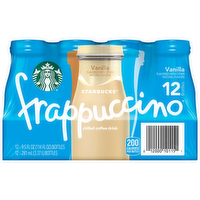 Starbucks Frappuccino Chilled Coffee Drink Vanilla - 114 Fluid Ounce