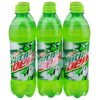 Mtn Dew Diet Low Calorie - 16.9 Fluid Ounce - 6 Count