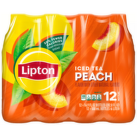Lipton Iced Tea Peach - 202.8 Fluid Ounce