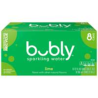 Bubly Sparkling Water Lime - 96 Fluid Ounce