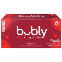 Bubly Sparkling Water Cherry - 96 Fluid Ounce