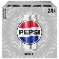 Pepsi Diet Soda Cola - 288 Fluid Ounce
