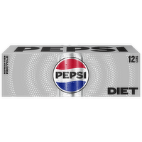 Pepsi Diet Soda Cola - 144 Fluid Ounce