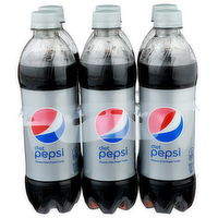 Pepsi-Cola Diet Pepsi Classic - 16.9 Fluid Ounce - 6 Count