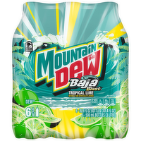 Mountain Dew Baja Blast Soda Tropical Lime - 101.4 Fluid Ounce