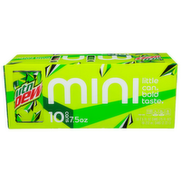 Mtn Dew Mini - 7.5 Fluid Ounce - 10 Count