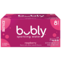 Bubly Sparkling Water Raspberry - 96 Fluid Ounce