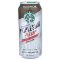 Starbucks Tripleshot Energy Caffe Mocha Triple Shot Coffee Beverage - 15 Fluid Ounce