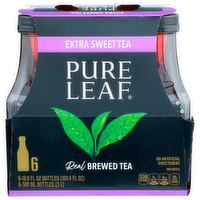 Pure Leaf Extra Sweet Tea Real Brewed - 16.9 Fluid Ounce - 6 Count