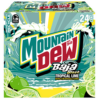 Mountain Dew Baja Blast Soda Tropical Lime - 288 Fluid Ounce