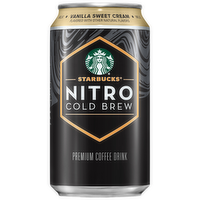 Starbucks Nitro Cold Brew Premium Coffee Drink Vanilla Sweet Cream - 9.6 Fluid Ounce