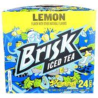 Brisk Lemon Iced Tea - 12 Fluid Ounce - 24 Count