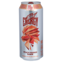 Mtn Dew Energy Peach Mango Dawn Drink - 16 Fluid Ounce