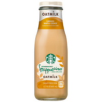 Starbucks Frappuccino Chilled Coffee Drink Oatmilk Caramel Waffle Cookie Bottle - 13.7 Fluid Ounce