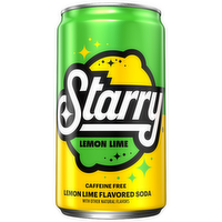 Starry Soda Lemon Lime - 7.5 Fluid Ounce