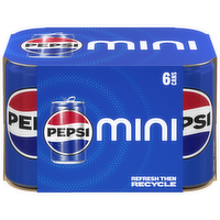 Pepsi Mini Soda Cola - 45 Fluid Ounce