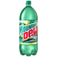 Mountain Dew Baja Blast Soda Tropical Lime - 2 Liter