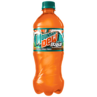 Mountain Dew Baja Cabo Citrus Tropical Punch - 20 Fluid Ounce