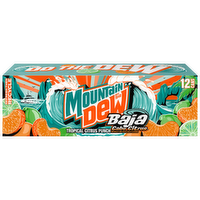 Mountain Dew Baja Cabo Citrus Tropical Punch - 144 Fluid Ounce