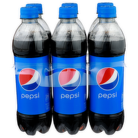 Pepsi-Cola - 16.9 Fluid Ounce - 6 Count
