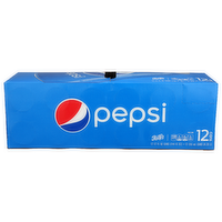 Pepsi-Cola Soda Pepsi - 12 Fluid Ounce - 12 Count