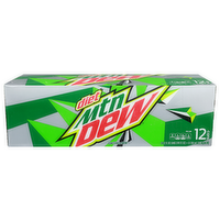 Mtn Dew Diet - 12 Fluid Ounce - 12 Count