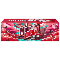 Mountain Dew Code Red Soda Cherry - 144 Fluid Ounce - 1 Count