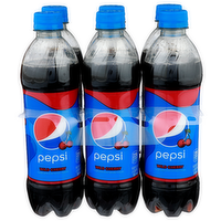 Pepsi-Cola Pepsi Wild Cherry - 16.9 Fluid Ounce - 6 Count