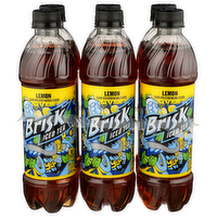 Brisk Lemon Iced Tea - 16.9 Fluid Ounce - 6 Count